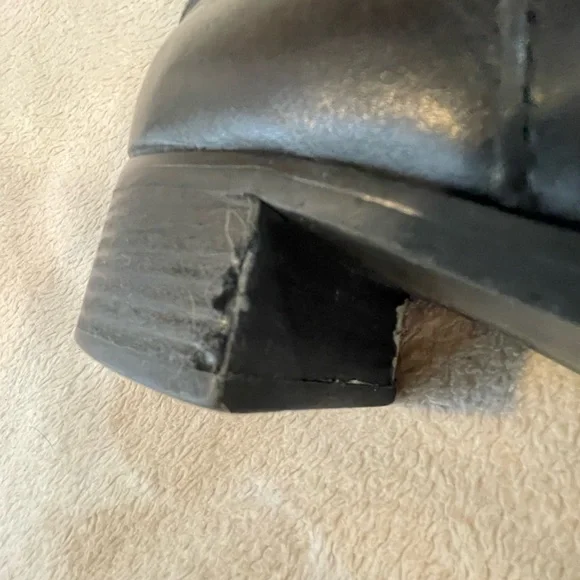 Knee high Franco Sarto black boots - Picture 6 of 13